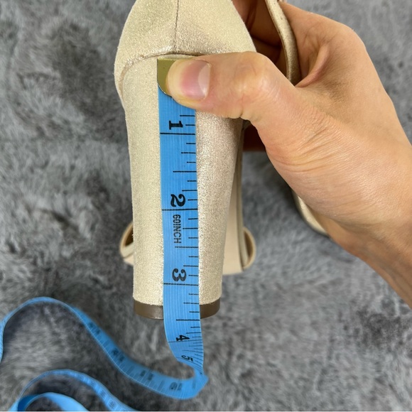 NEW Call It Spring Jewelled Block High Heel Sandals - Size 6.5 - Picture 7 of 8